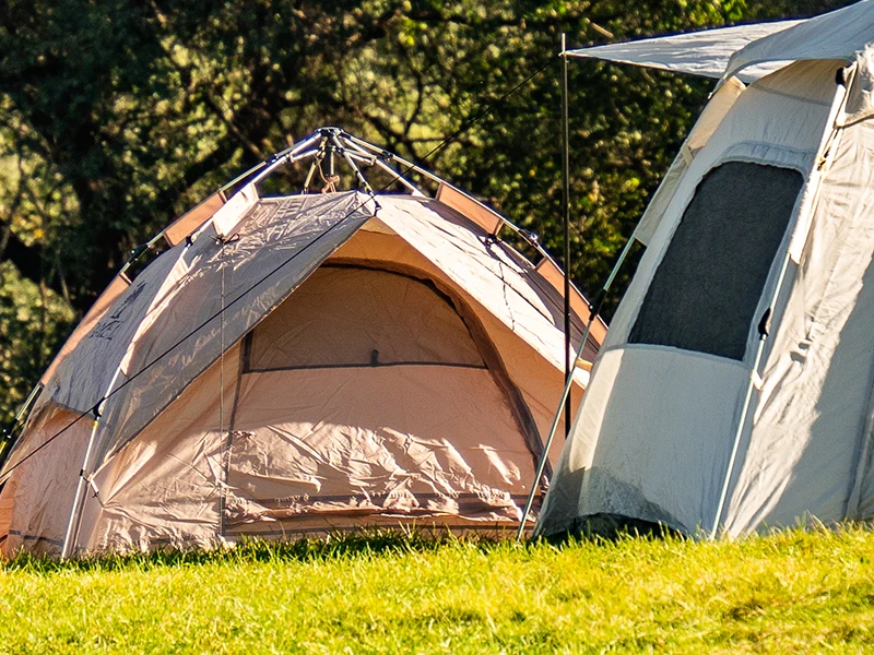 Oxford fabric tent flysheet and groundsheet